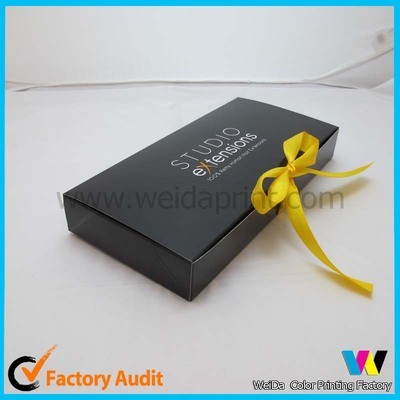 供應(yīng)絲帶假發(fā)盒與黑色假發(fā)盒 專業(yè)包裝解決方案